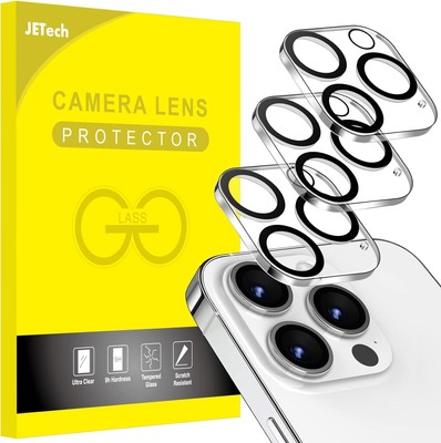 JETech Camera Lens Protector for iPhone 14 14 Pro/14 Pro Max, Clear 
