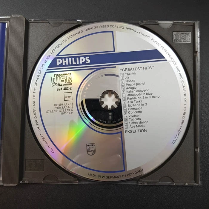 EKSEPTION Ekseptional Classics WGER FULL SILVER VG+/VG+(CD) - Bild 3 von 4