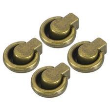 4Pcs 7.7mm Ball Stud Rivet Screw Ball Post Head Buttons for DIY Leather Brass