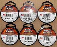 Beadalon Wildfire Bead Stringing Thread NEW Jewelry Making Tools DandyLine Wires