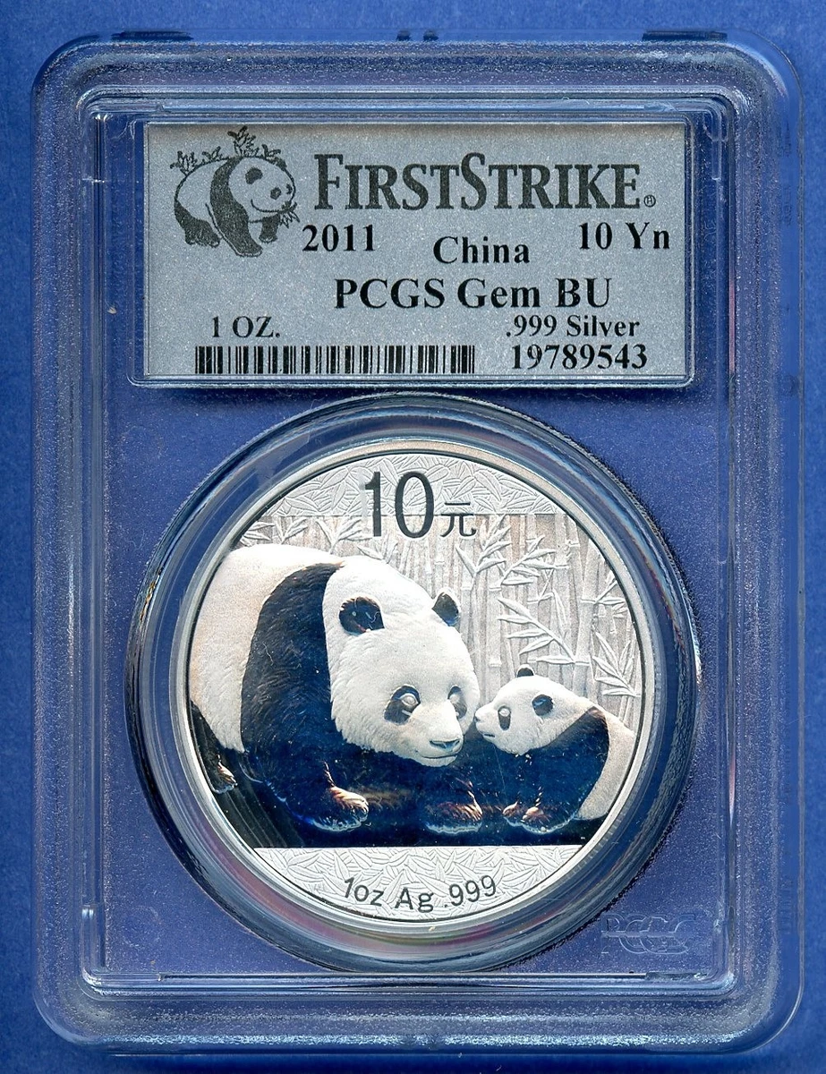 Chinese Panda PCGS 2011 Silver Bullion Coins for sale | eBay