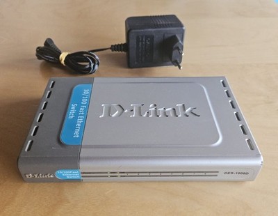 D-Link DES-1008D 8-port Netzwerk 100mbit Fast Ethernet Switch