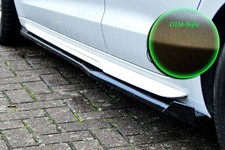 Seitenschweller  mit Wings aus ABS passend für Audi A1 GB mit S-Line OEM Optik