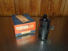 New Nos Autolite Ignition Coil W Bracket Ce-6007 Studebaker 1947 1948 1949