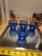 Cobalt Blue Set Of Tea Light Candle Holders Indiana Glass Set Of 4