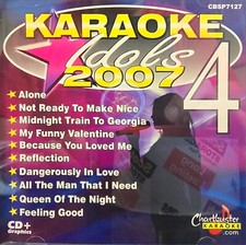 7127 4 IDOLS CHARTBUSTER KARAOKE CDG LOT VA
