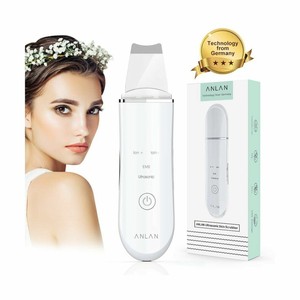 ANLAN Facial Skin Scrubber Face Spatula Cleaner Ultrasonic Skin Scrubber 4 In...
