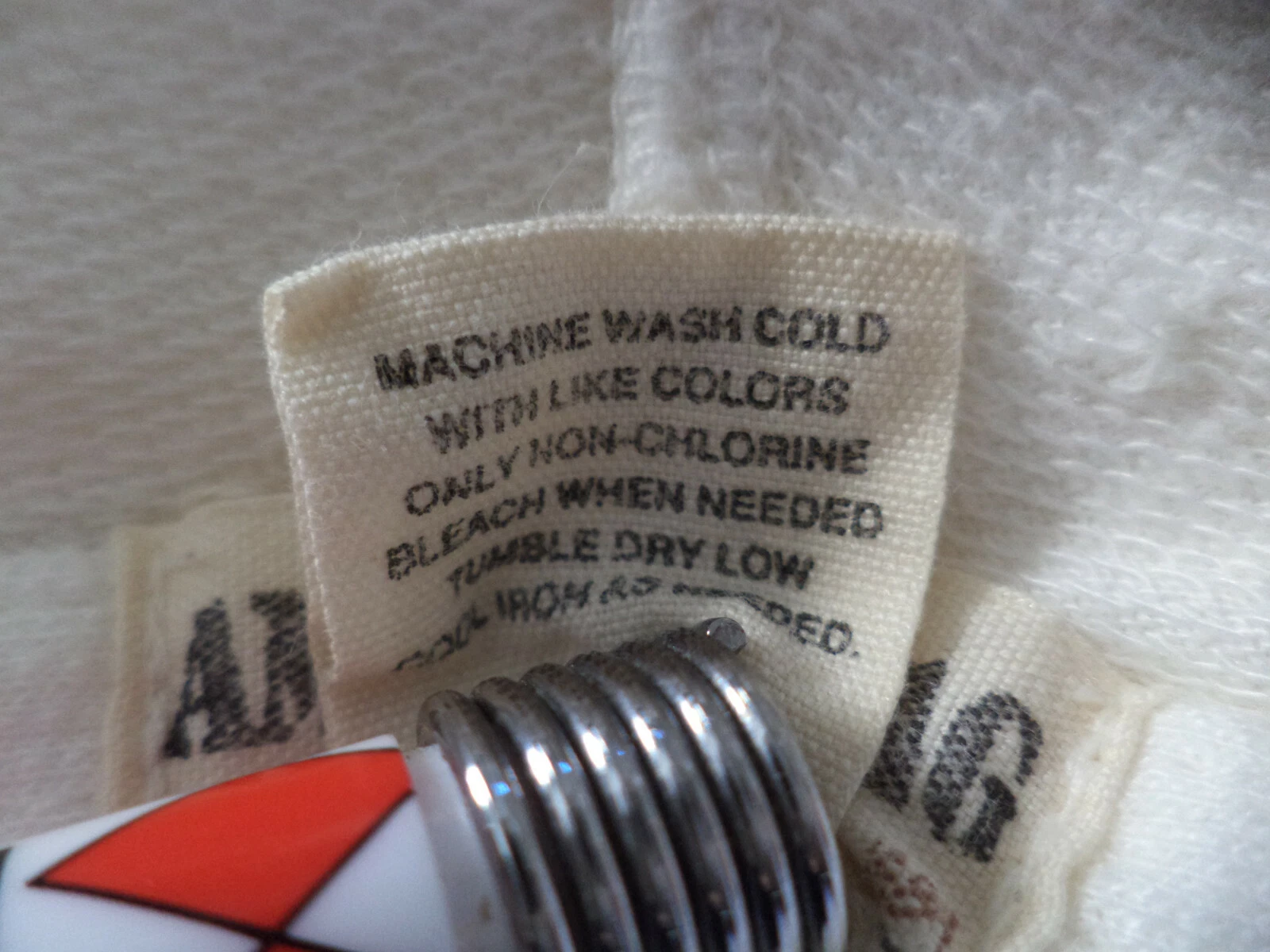 OFF WHITE Felpa con cappuccio American Rag Cie floreale avorio donna junior taglia M