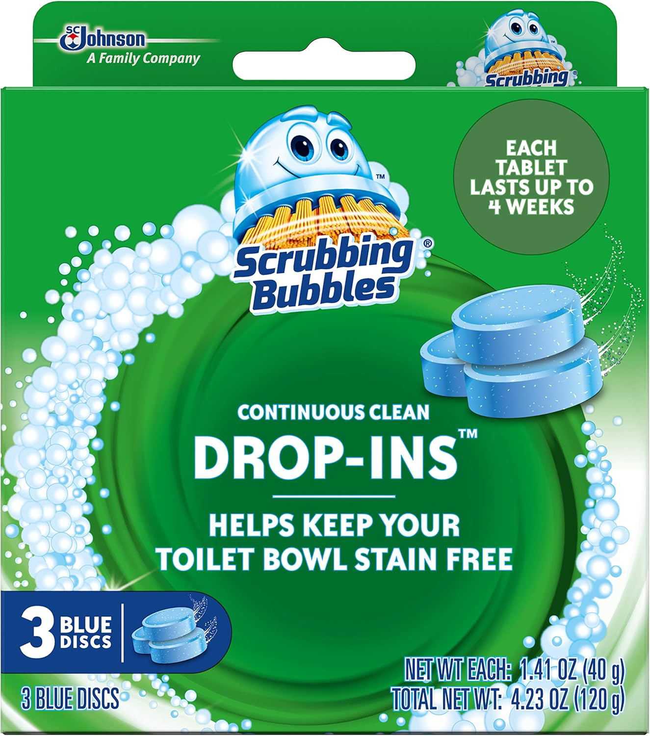 Scrubbing Bubbles Continuous Clean Toilet Drop Ins, Helps Prevent Limescale 3 of