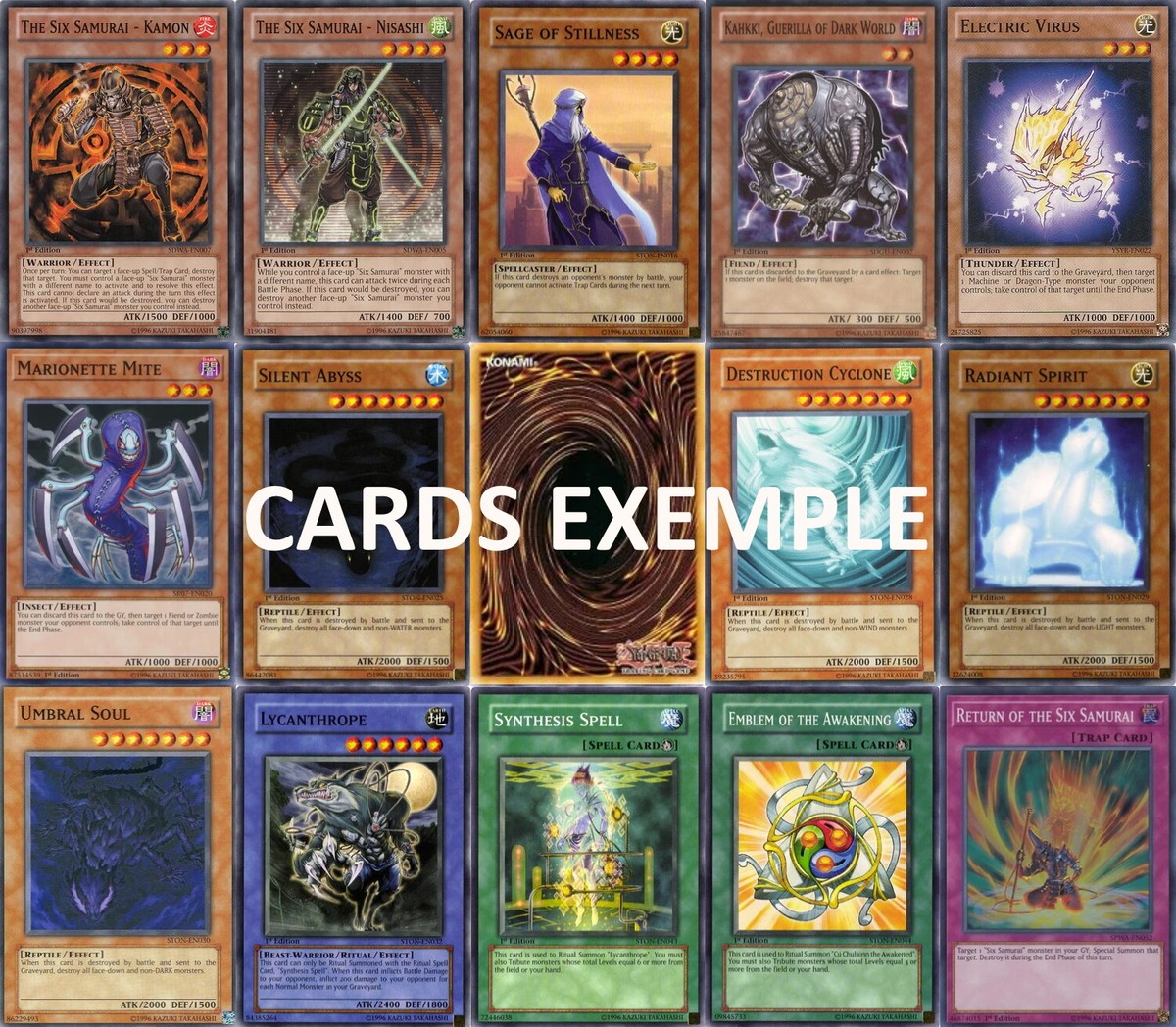 Yugioh Cards - EOJ - Enemy of Justice (Unlimited Edition Yugioh Cards - EOJ - Enemy of Justice (Unlimited Edition