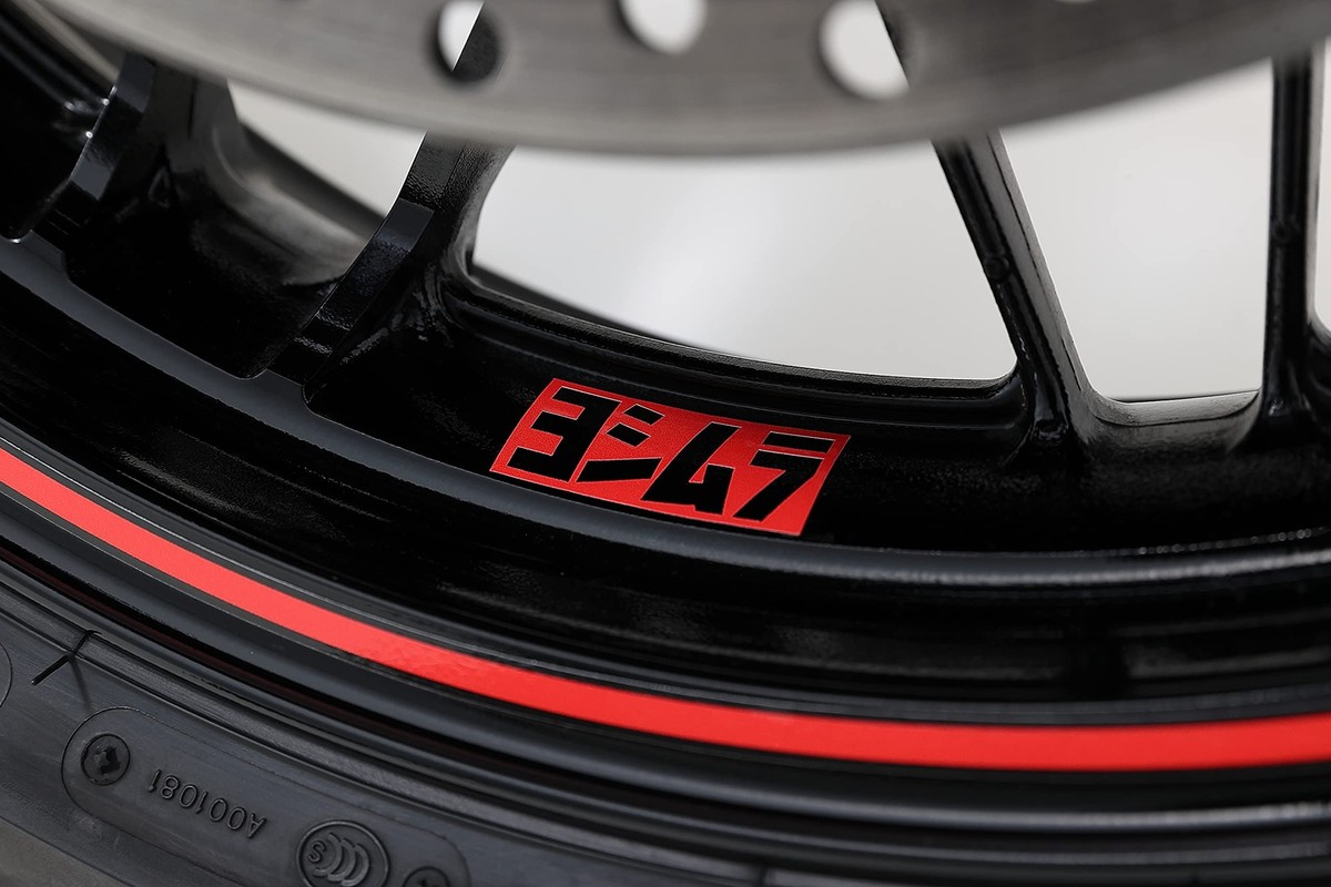 YOSHIMURA Rim Sticker TYPE-A (17 inch)18 sheets Red