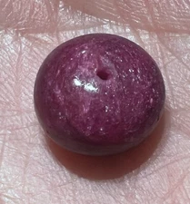 REAL NATURAL 15.5 ct RUBY FOCAL BEAD 4th KHAMPA FESTIVAL KANGDING TIBET