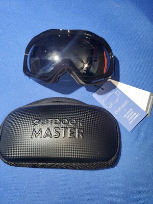Outdoormaster  OTG Ski Goggles DUAL LAYER LENS OVER GLASSES UV PROTECTION HELMET