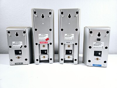 Sony 5 Speaker Set Home Theater System (2) SS-TS52, (2) SS-TS51