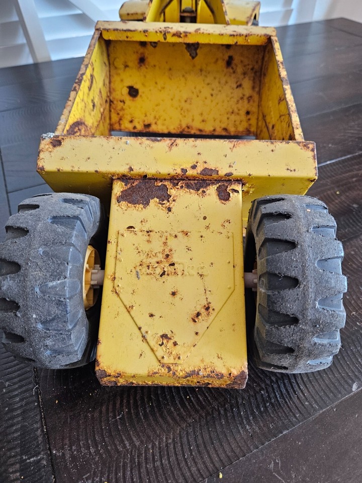Vintage Tonka toys Mighty Scraper tractor, parts or restoration eBay