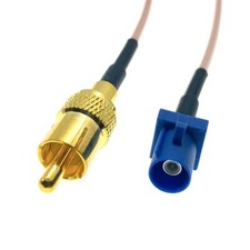 RG316 Fakra C Male plug to RCA Male Connector Coaxial Extension pigtail cable