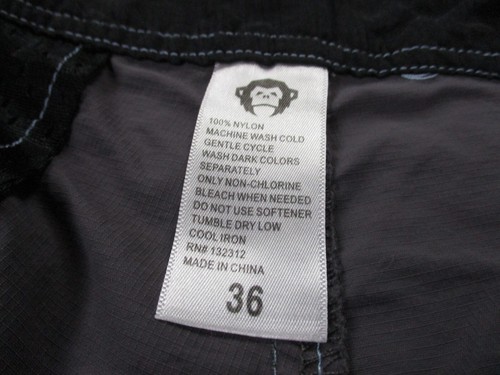 Howler Brothers Shorts Adult 36 Gray Lightweight Hiking Preppy Nylon Outdoor Men - Picture 5 of 8