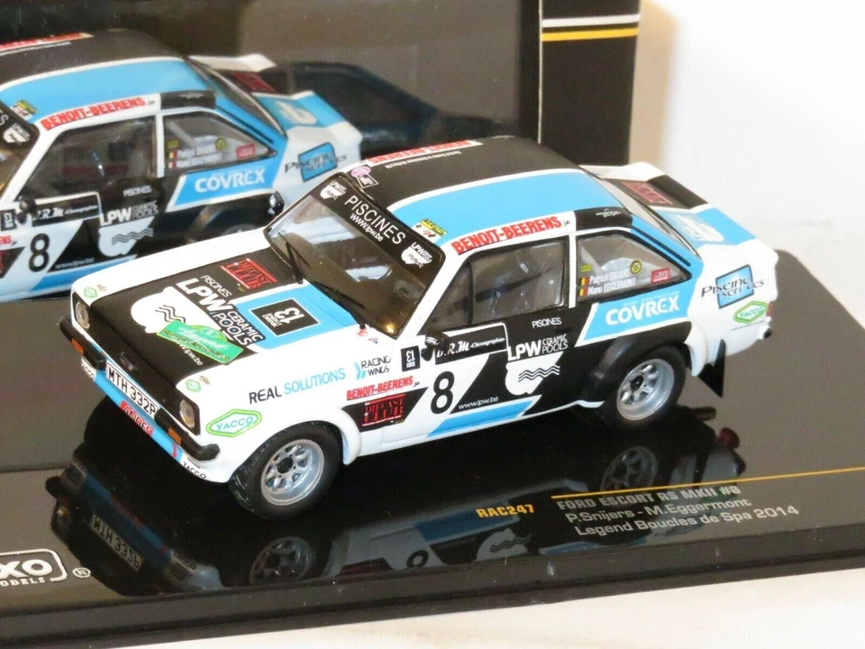 FORD ESCORT RS MKII #8 LEGEND BOUCLES SPA 2014 SNIJERS EGGERMONT IXO RAC247 1/43 - Photo 1/1