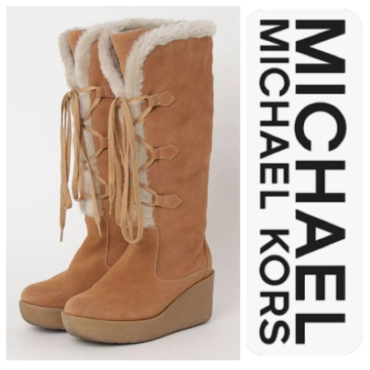 Michael kors hotsell camel boots