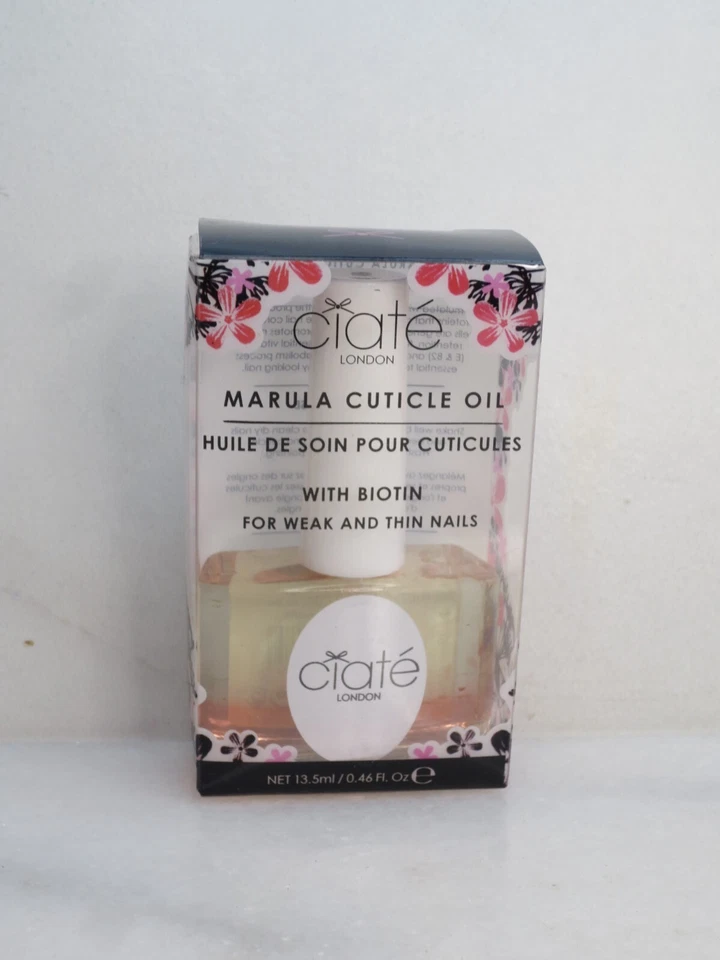 CIATE LONDON MARULA CUTICLE OIL WITH BIOTIN 0.46 OZ BOXED LOT OF 2 - Image 2 of 3