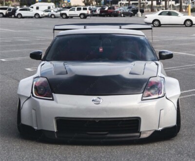 2006-2008 Nissan 350Z Z33 Kouki TS Style Carbon Fiber Front 2006-2008 Nissan 350Z Z33 Kouki TS Style Carbon Fiber Front