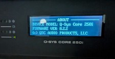 QSC Q-SYS Core 250i Integrated System Processor - 100 Functional