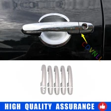 For Toyota RAV4 2006-2012 Chrome Silver Car Exterior Side Door Handle Frame Trim