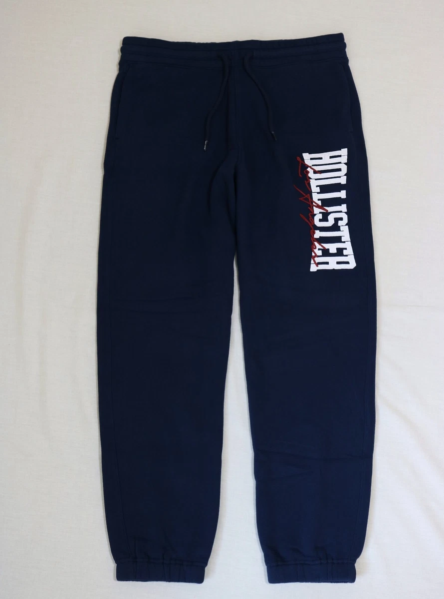 Hollister Men Relaxed Fleece Lined Jogger Sweatpants Size M , L ,XL new  with tag