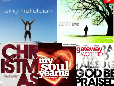 Vineyard Sing Hallelujah, Stand in Awe, My Soul Yearns, Christmas, Gateway 5CD