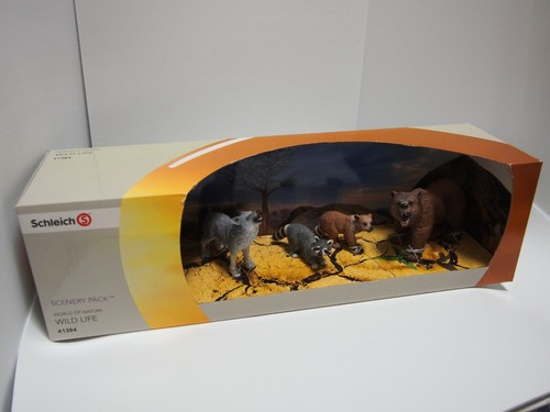 Schleich Animals 41384 Wild Life North America Scenery Pack Brand new! - 第 2/8 張圖片