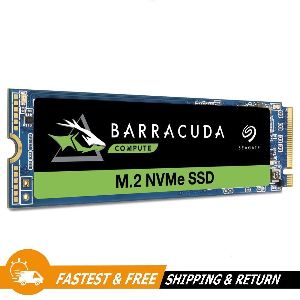 Seagate Barracuda 510 512GB M2.S PCIE Solid State Drive 15mm