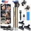 thumbnail 1 - Pro Real Zero Gapped Cordless T-Outliner Clipper Electric Trimmer Wireless Hair