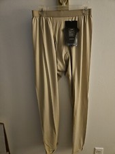 Polartec Men's M Drawers Light Weight Cold Weather Base Layer Pants Tan Gen III