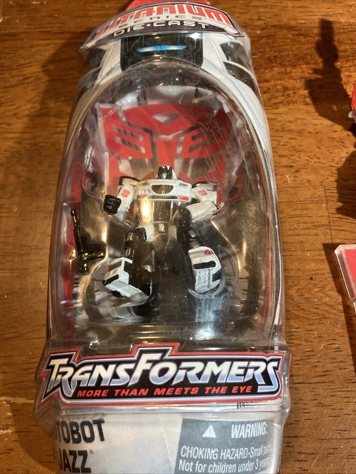 Transformers Titanium Series Die Cast New Sealed JAZZ & Loose Optimus Prime - Image 2 of 4