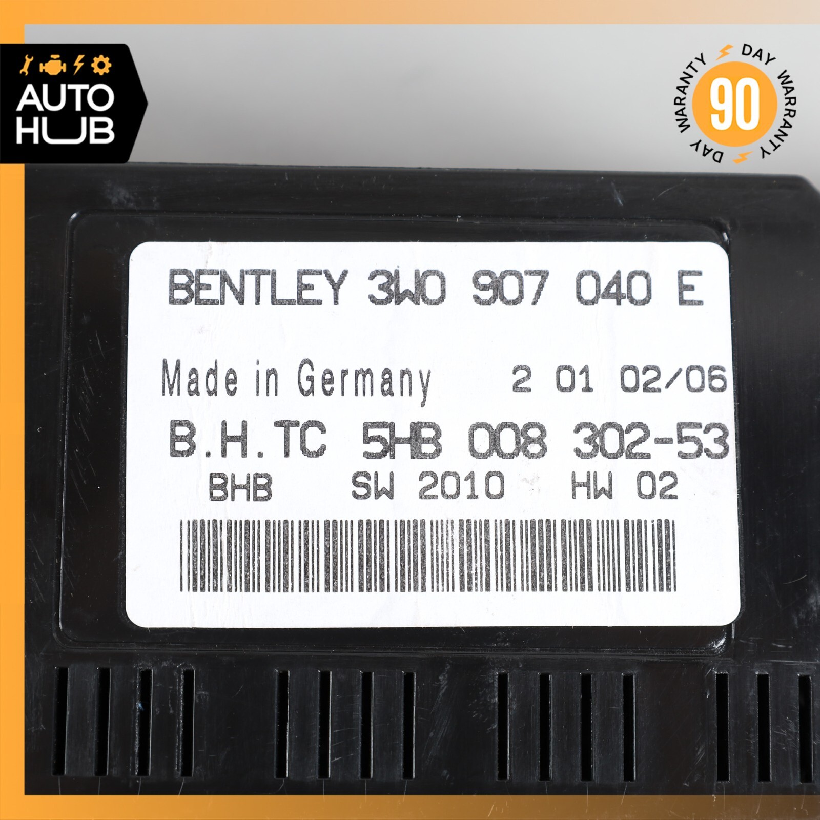 03-07 Bentley Continental GT Coupe AC A/C Heater Control Module OEM 61k