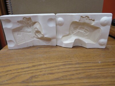 VINTAGE-Alberta Ceramic  Mold A- 247  Christmas Ornament FREE SHIPPING!!