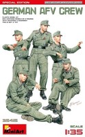 Miniart 1/35 Kit Action Figuren MilitÄR German Afv Crew Modellbau Modellbau