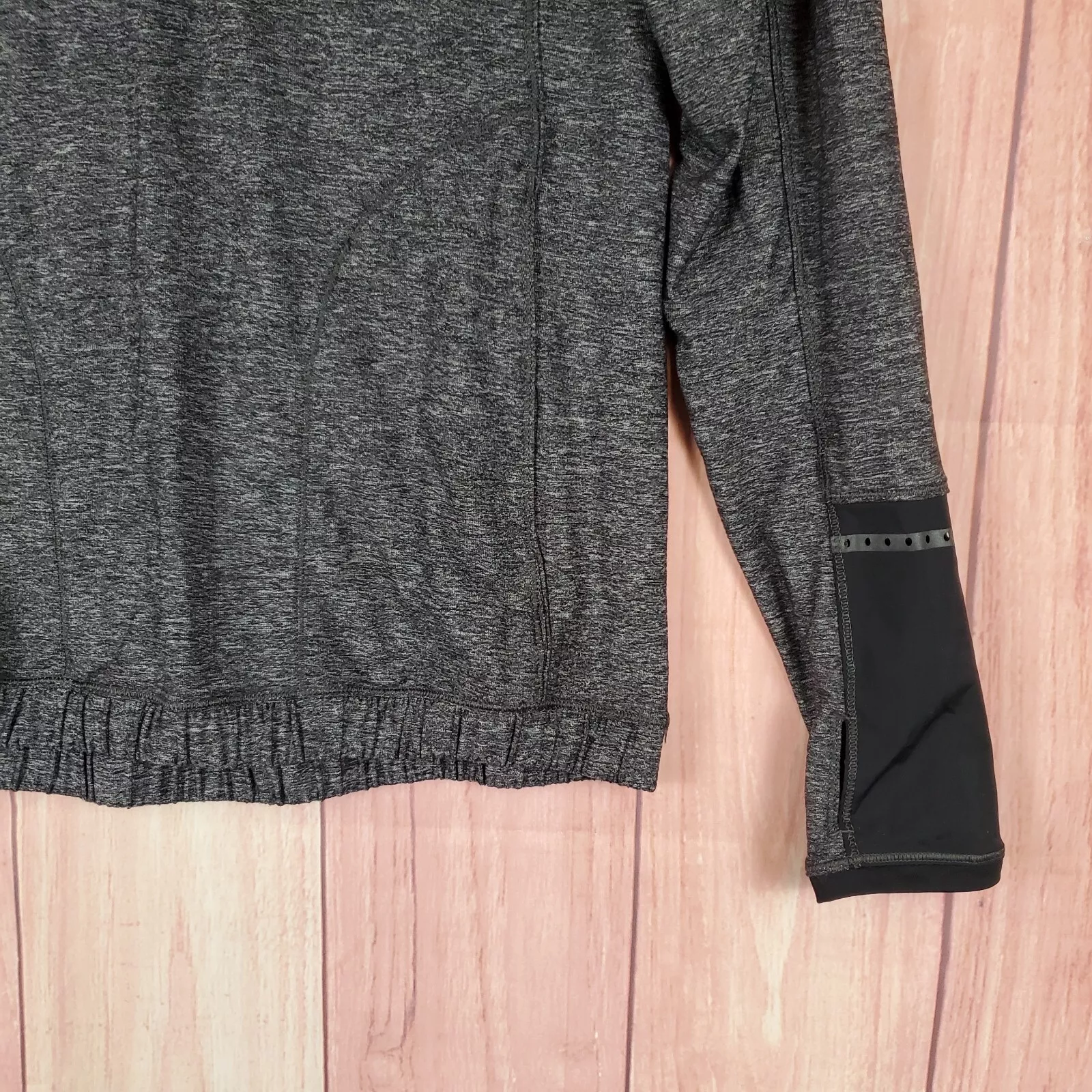 lululemon quarter zip long sleeve pullover activewear shirt