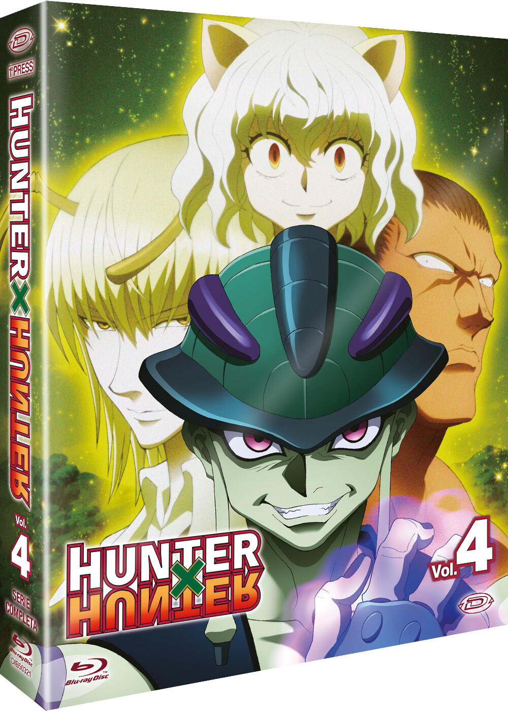 Blu-Ray Hunter X Hunter Box 4 - Formichimere (2A Parte) (Eps 91-126) (5 Blu-Ray)