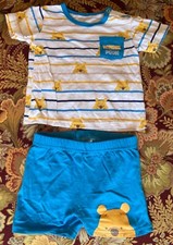 completo bimbo 12 mesi "Disney Baby" Winnie Pooh, 100% cotone