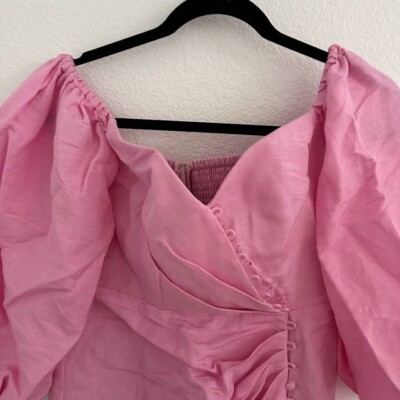 Significant Other Camilla Dress in Pop Pink | eBay