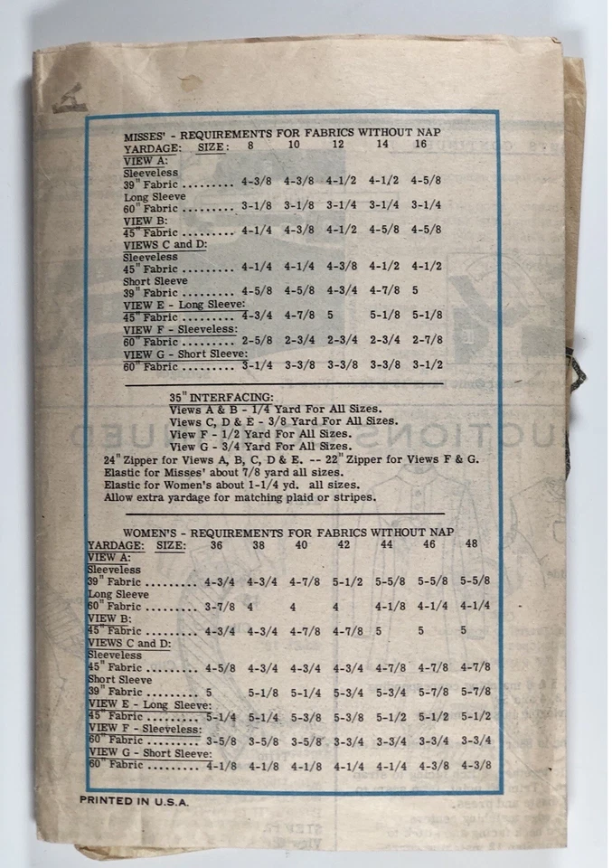 Vintage 1970's Sewing Printed Pattern 9487 Princess Seam Tunic & Pants Bust 38” - Image 2 of 4