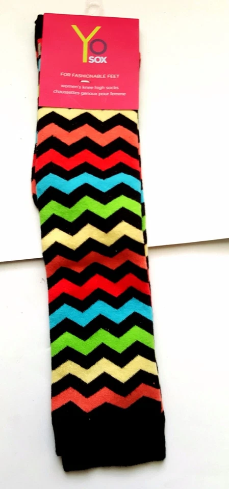 NUEVO CON ETIQUETAS CALCETINES YO SOX OR ESPIRIT MUJER HASTA LA RODILLA VACACIONES O PANTORRILLA VARIEDAD SELECCIONAR 1 Foto 2 de 4