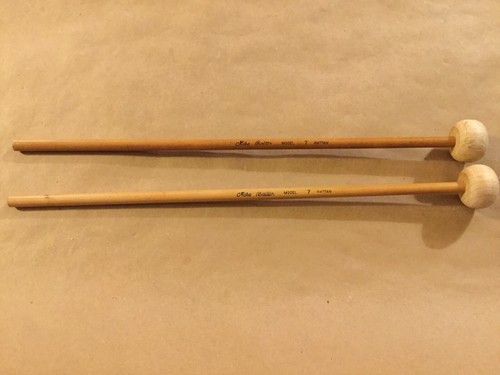 Pair Of Mike Balter Model 7 Rattan Mallets For Xylophone & Wood Blocks