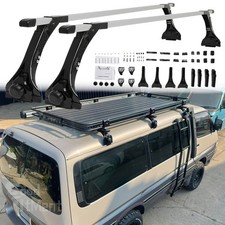 For Toyota Hiace Van 04-19 64 Roof Ladder Rack Cross Bars Cargo Luggage Carrier For Toyota Hiace Van 04-19 64 Roof Ladder Rack Cross Bars Cargo Luggage Carrier