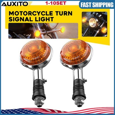 Front Rear Turn Signal Lights Amber Lamp For Yamaha Drag star 400 650 1000 2-20X
