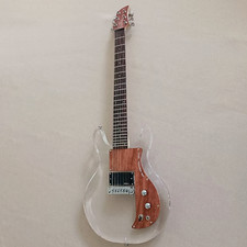 6 String Acrylic Electric Guitar Crystal Transparent Guitar Rosewood Fretboard