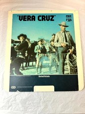 Vtg Vera Cruz 1954 CBS Fox Video RCA SelectaVision VideoDisc CED United Artists