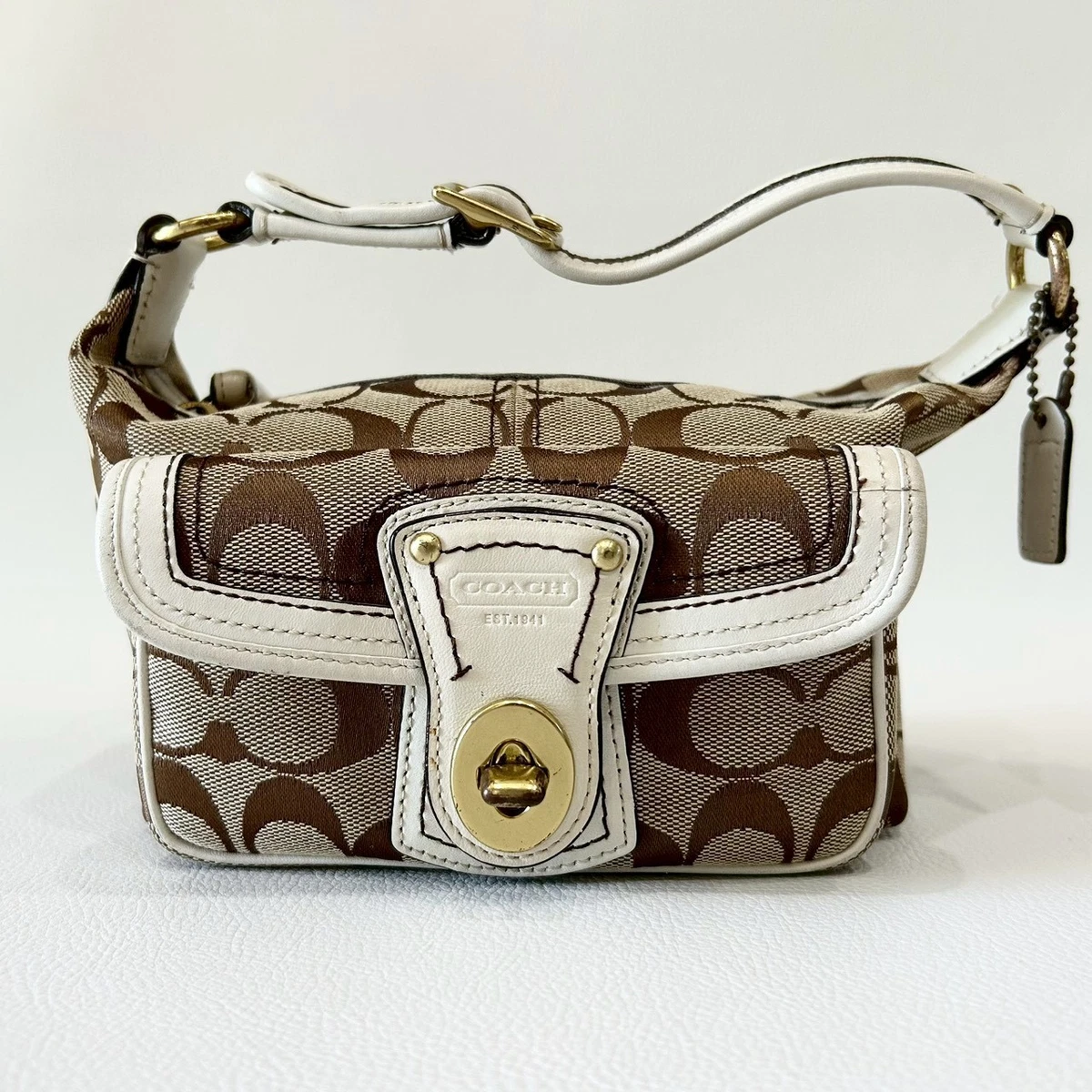 Coach Legacy Shoulder Bag White Bags & Handbags for Women for sale