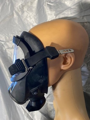 POLIZEI  MSA AUER 3S H-A  mit Helmanschluss für Helm Schuberth P 100 A  + Tasche